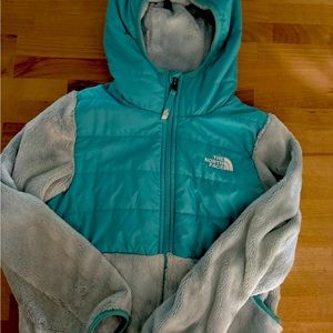 North face girls fleece Denali jacket